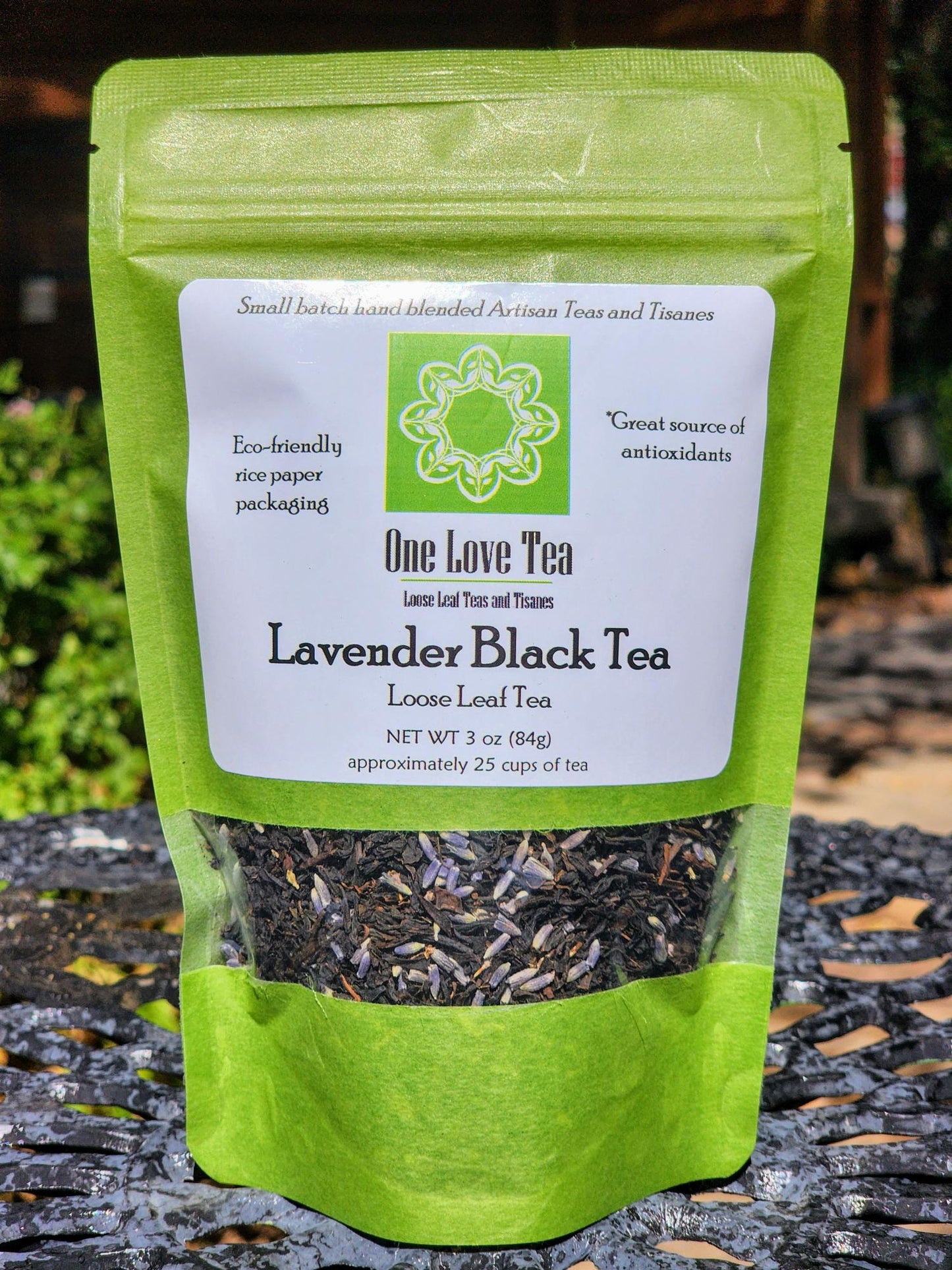 Lavender Green Tea 3 oz