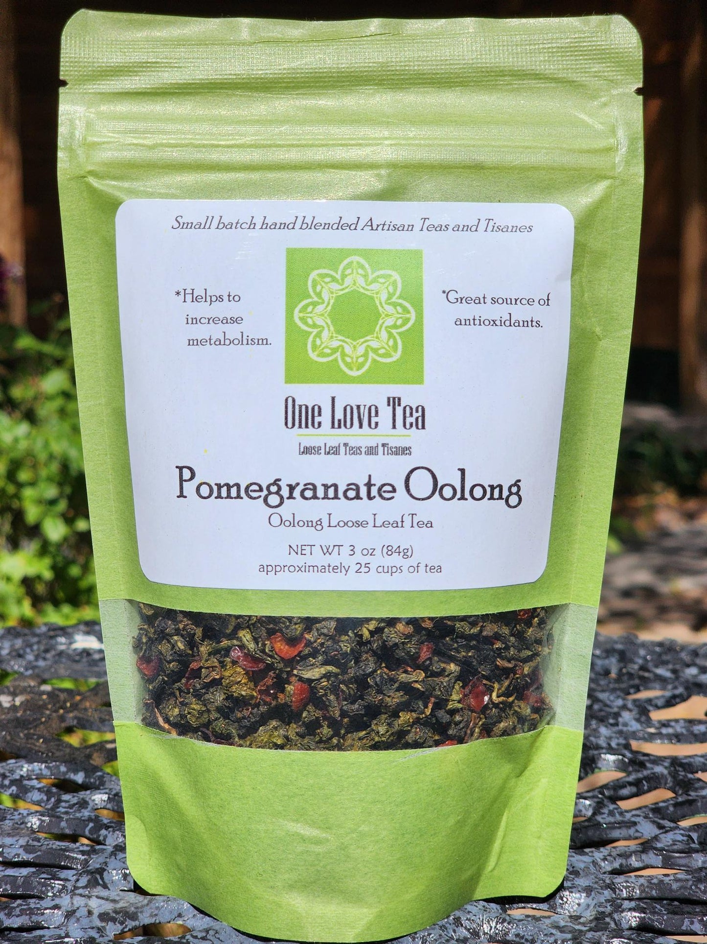 Pomegranate Oolong Tea 3 oz