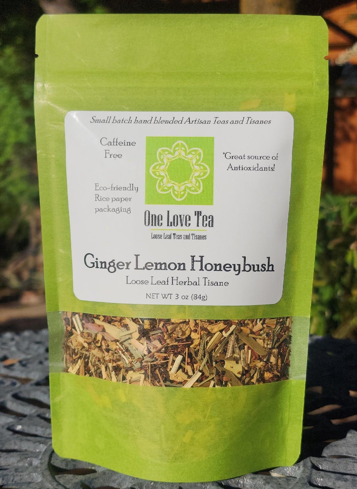 Ginger Lemon Honeybush 3 oz