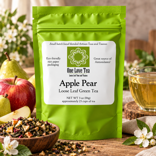 Apple Pear Green Tea 3 oz
