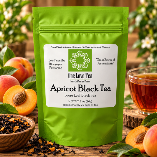Apricot Black Tea 3oz