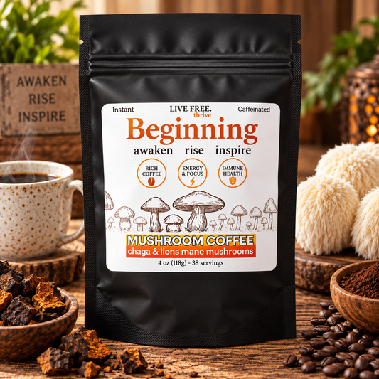Beginning - Mushroom Coffee 4 oz