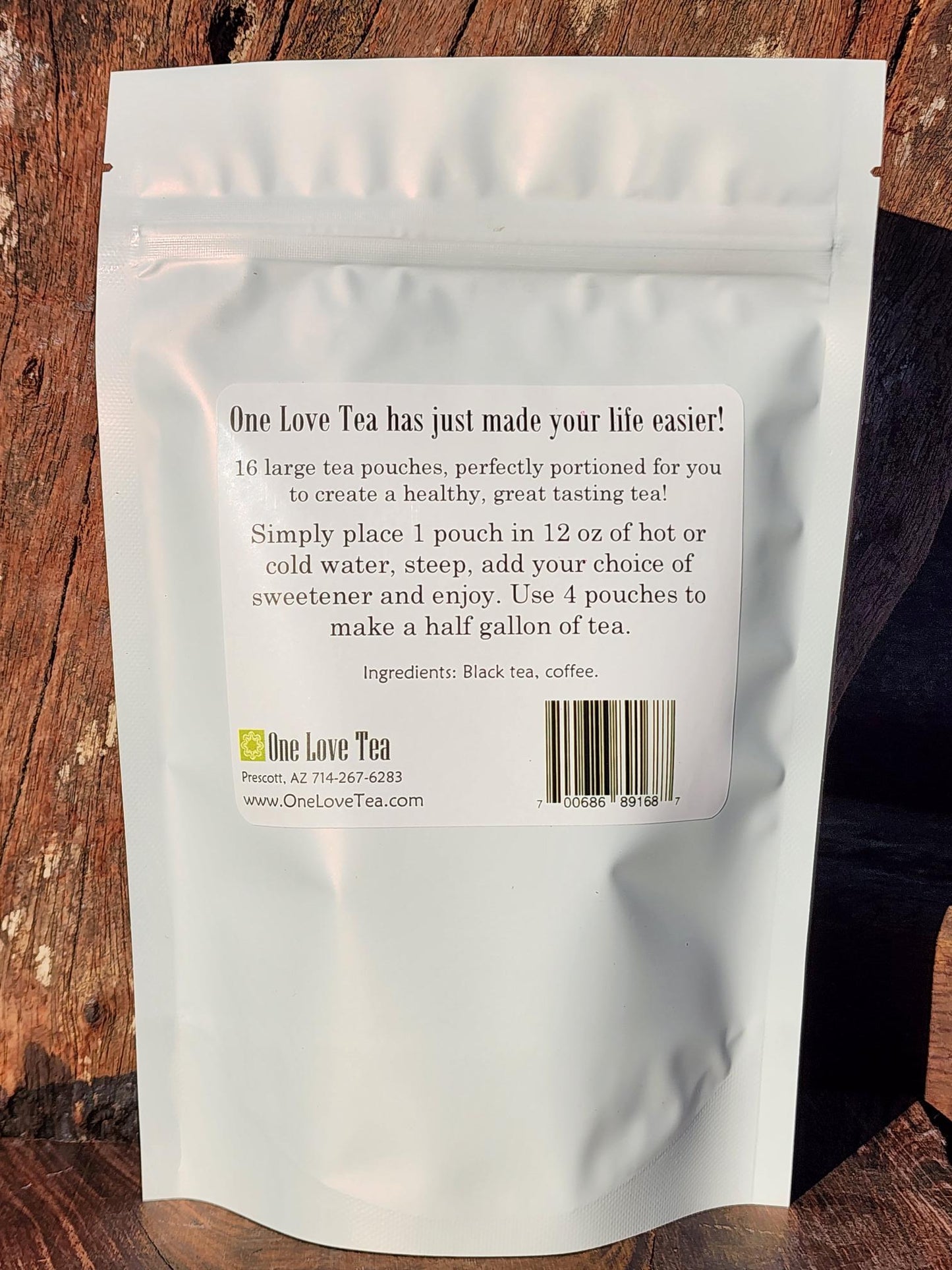 Black Gold Coffee Black Tea - Tea Pouch - caffeinated