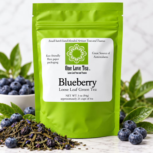 Blueberry Green Tea 3 oz