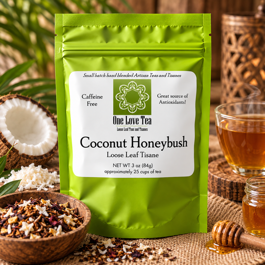 Coconut Honeybush Tea 3 oz