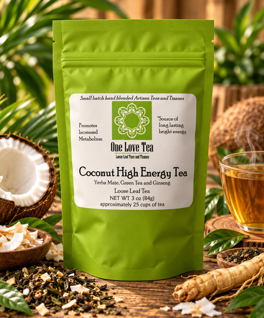 Coconut High Energy Tea 3 oz