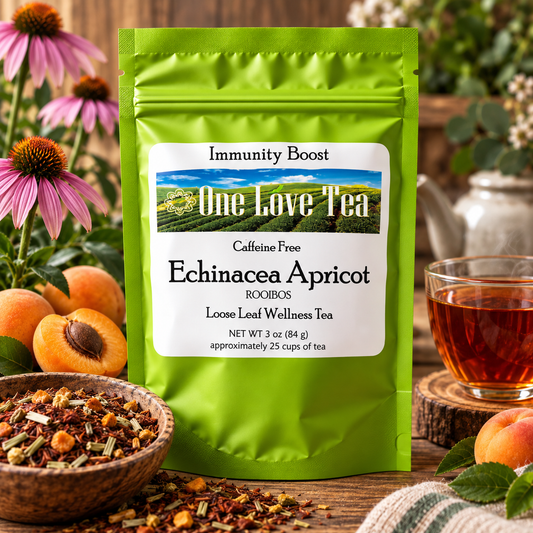 Echinacea Apricot Rooibos Tea 3 oz