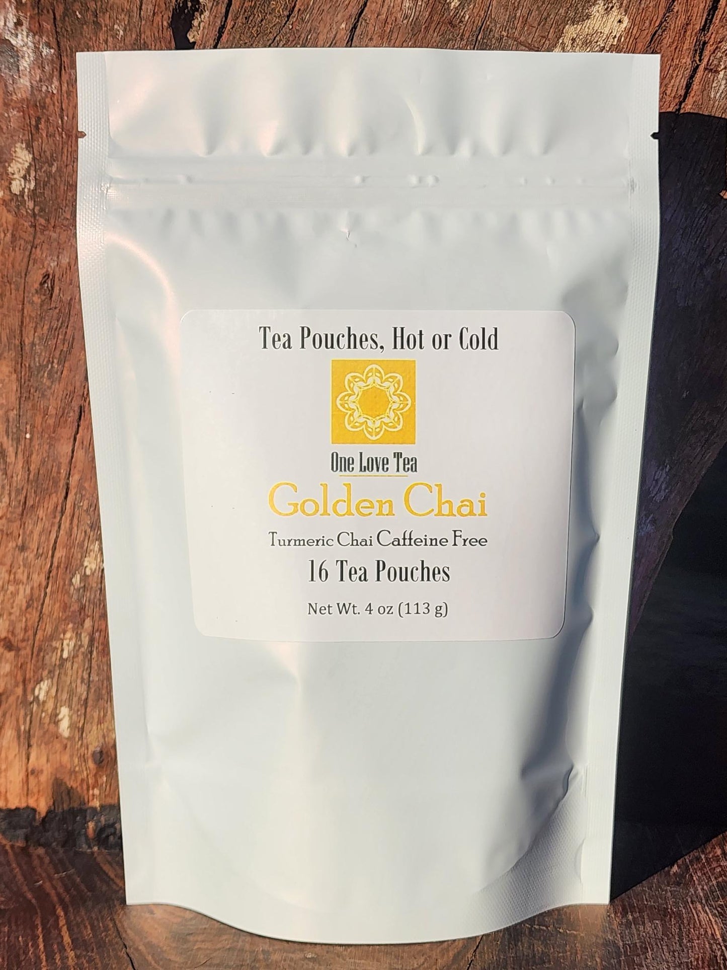 Golden Chai Turmeric Tea - Tea Pouch - caffeine free