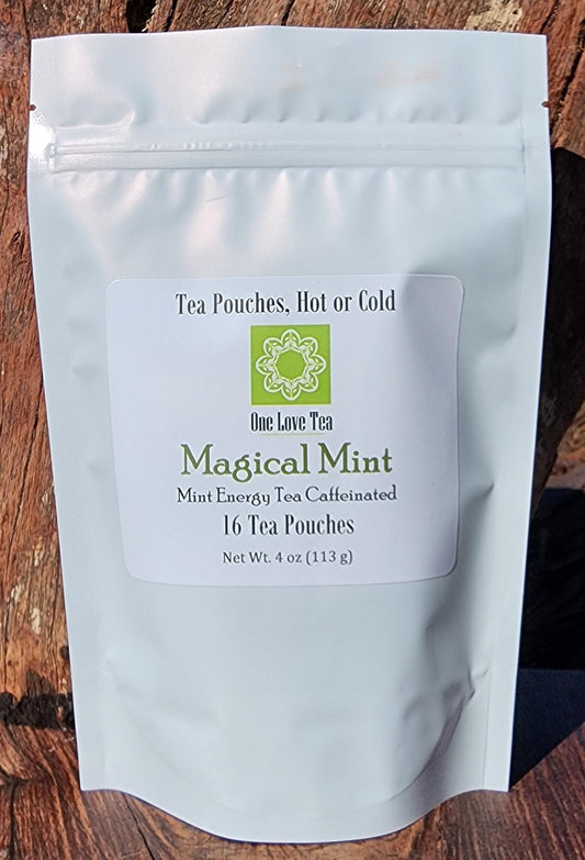 Magical Mint Energy Tea - Tea Pouch - caffeinated