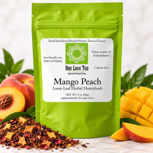 Mango Peach Honeybush 3 oz