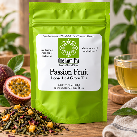 Passion Fruit Green Tea 3 oz