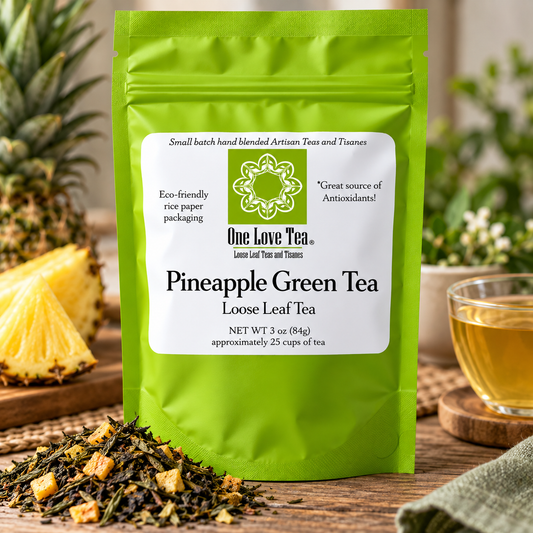 Pineapple Green Tea 3 oz
