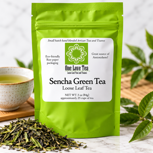 Sencha Green Tea 3 oz