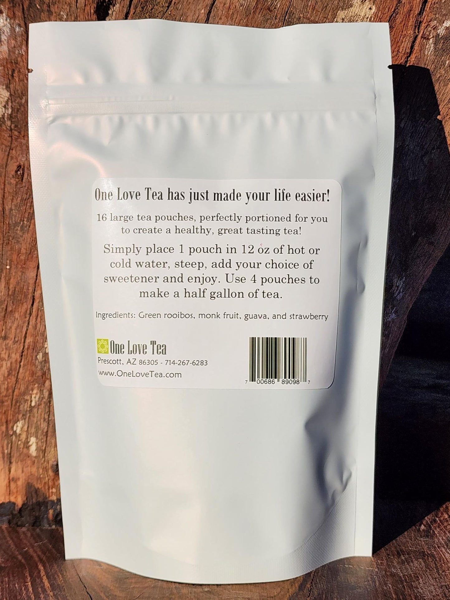 Strawberry Guava Tea - Tea Pouch - caffeine free