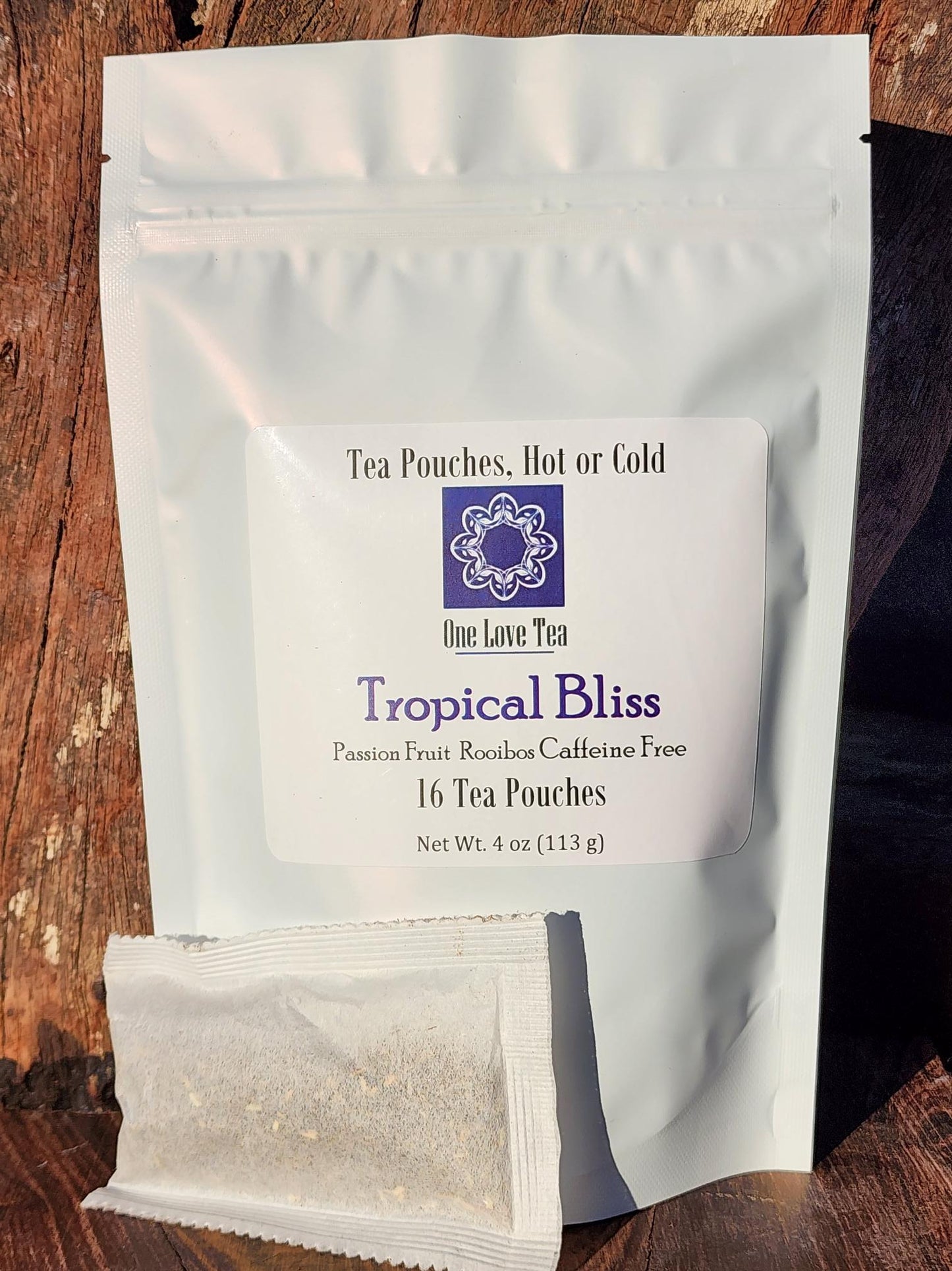 Tropical Bliss Passion Fruit Tea - Tea Pouch - caffeine free