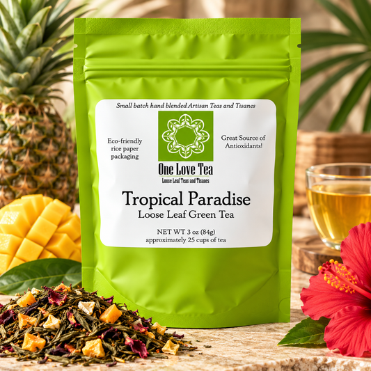 Tropical Paradise Green Tea 3 oz