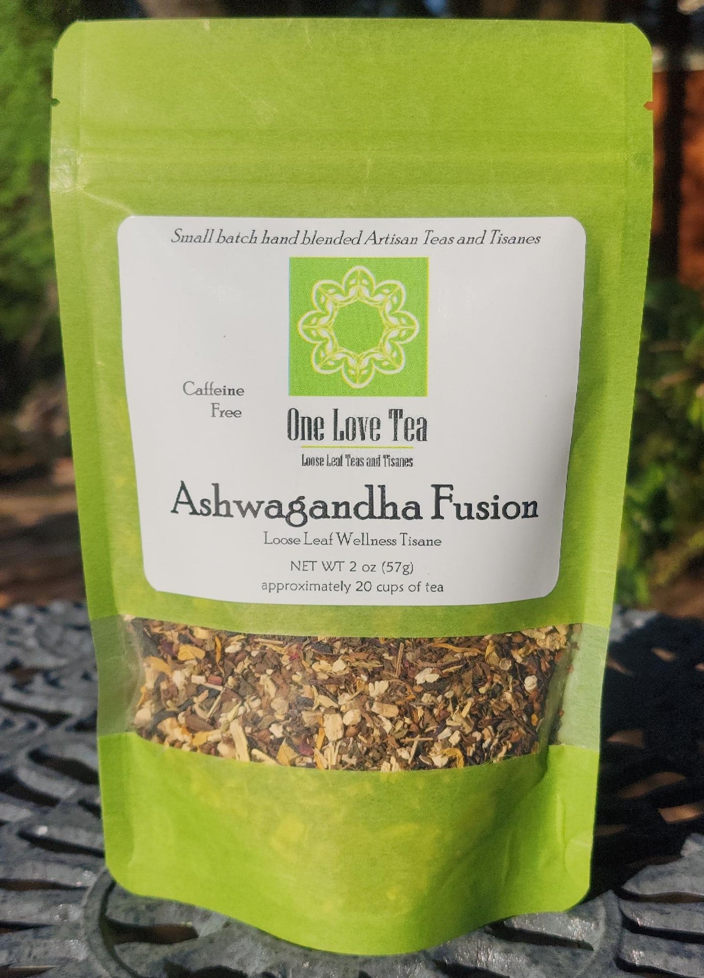Suisoen Tea Ashwagandha Fusion Tea 3 oz – One Love Tea