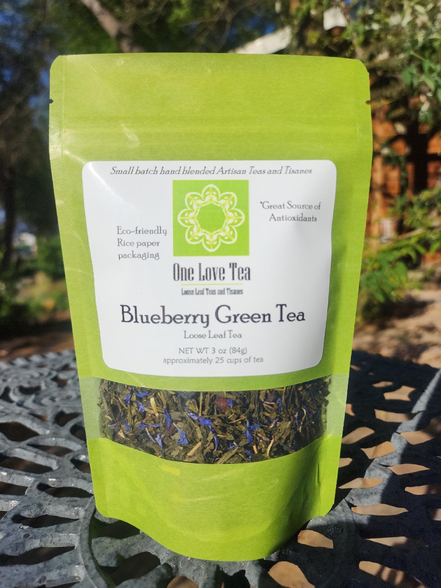 Blueberry Green Tea 3 oz