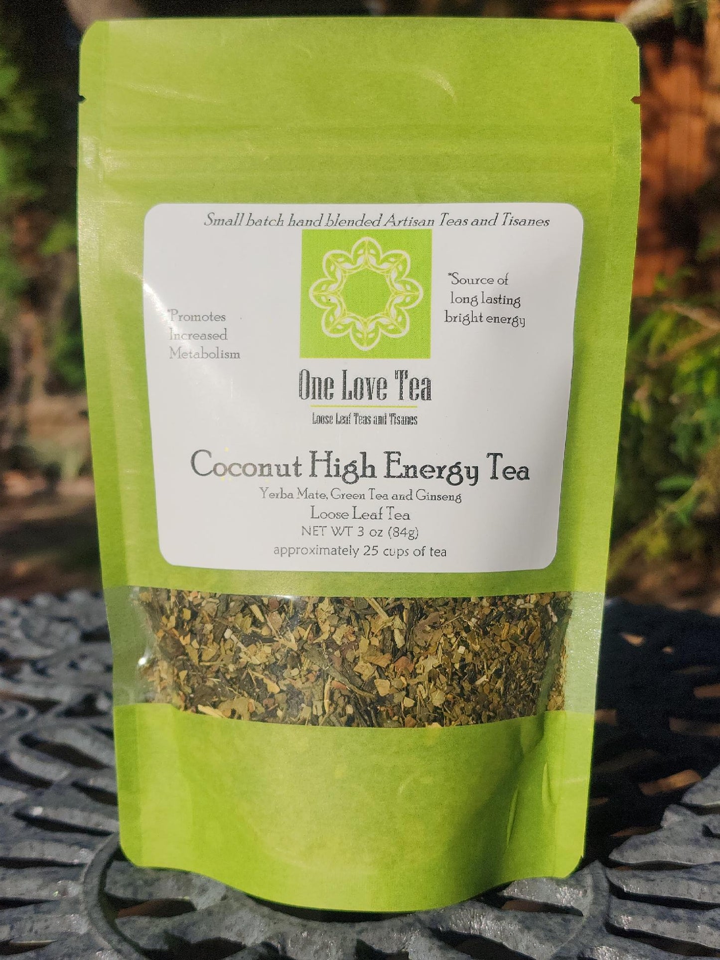 Coconut High Energy Tea 3 oz