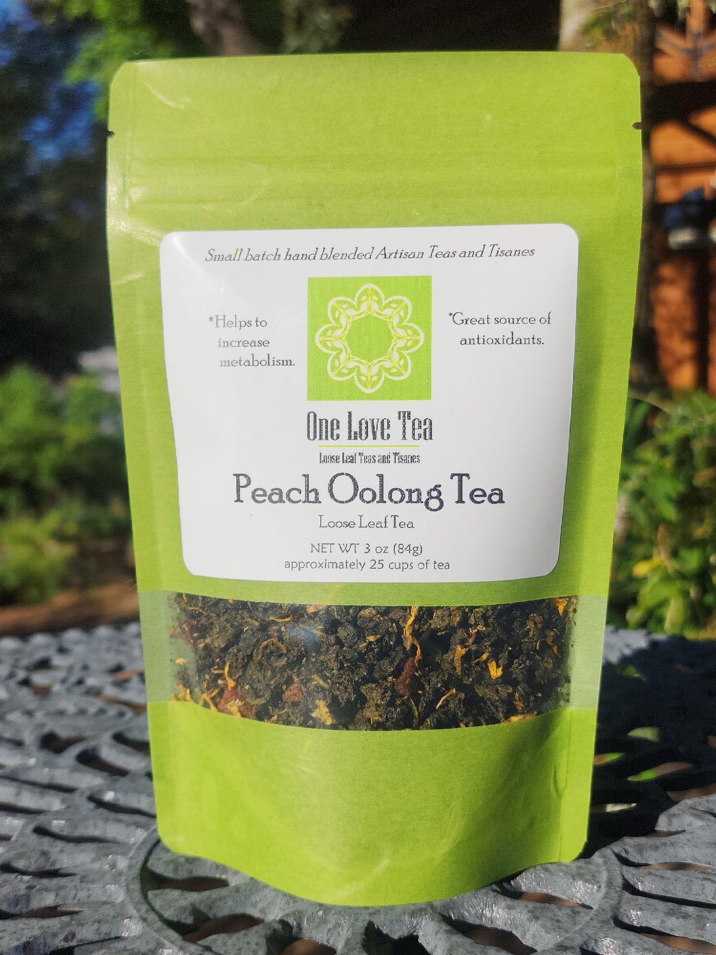 Peach Oolong Tea 3 oz