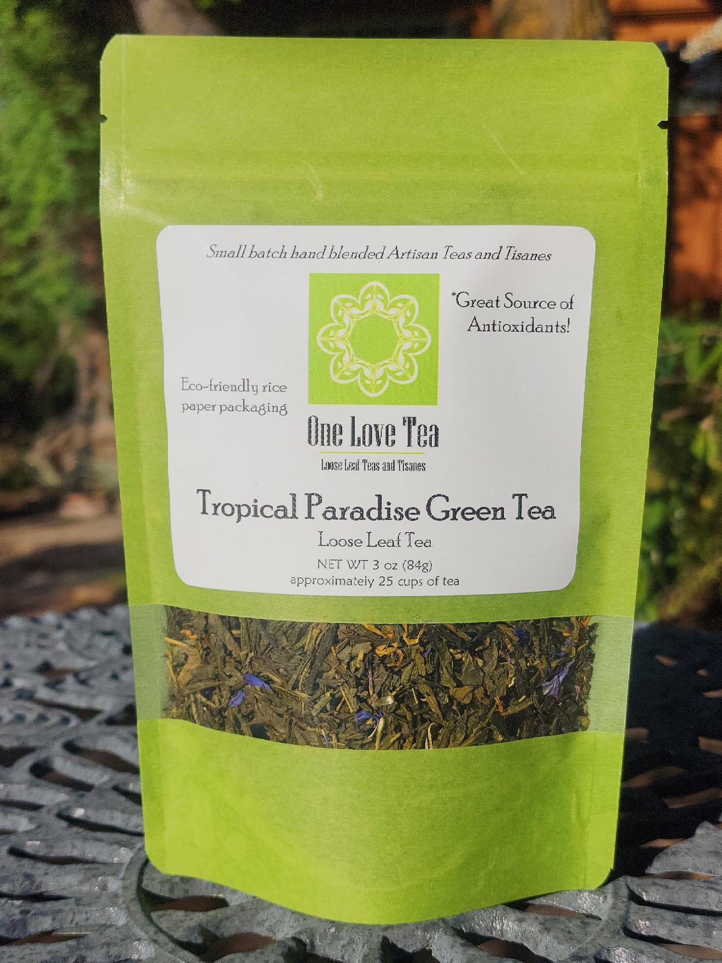 Tropical Paradise Green Tea 3 oz